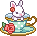 bunny in a teacup