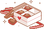 box of valentine chocolates